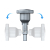 SmallRig 6594 - składany joystick, drążek sterujący do pilotów DJI RC / RC2 (2 sztuki)